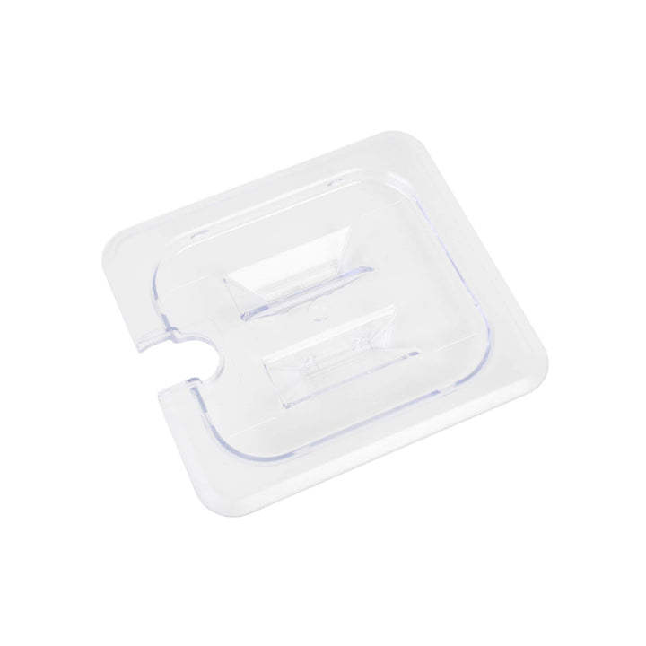 Thunder Group Clear 1/6 Size Slotted Food Pan Lid (Thunder Group PLPA7160CS)