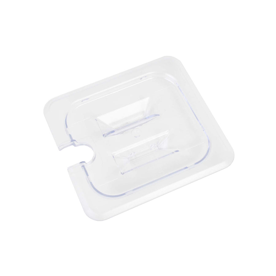 Thunder Group Clear 1/6 Size Slotted Food Pan Lid (Thunder Group PLPA7160CS)