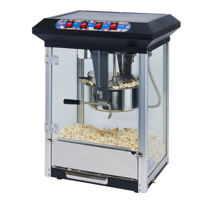 Winco Showtime!™ 8 Oz. Countertop Popcorn Machine (Winco POP-8B)