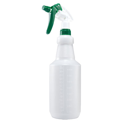 Winco 28 Oz. Plastic Spray Bottle with Green Spray Trigger (Winco PSR-9)