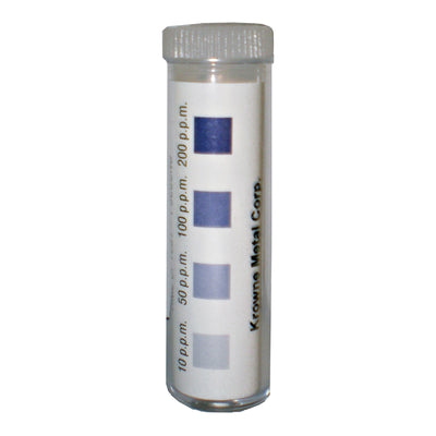 Krowne Chlorine Sanitizer Test Strips, 0-200 ppm (Krowne Metal S25-123)