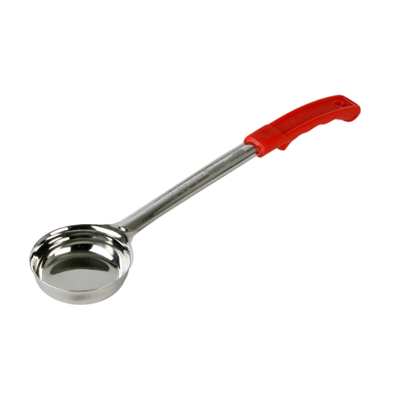 Thunder Group Red Stainless Steel 2 Oz. Portion Control Spoon (Thunder Group SLLD002A)