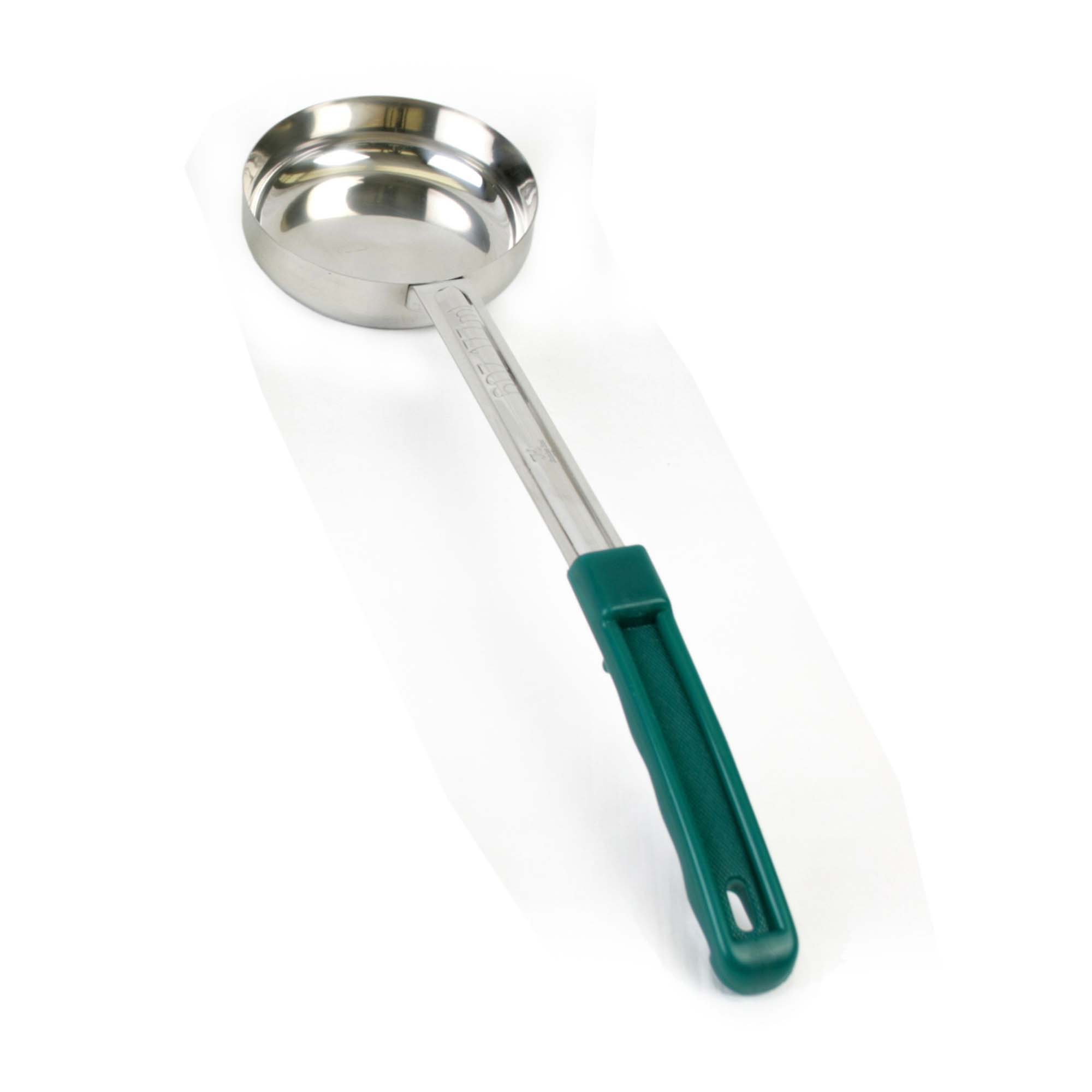 Shop Thunder Group Black Stainless Steel 6 Oz. Portion Control Spoon ...