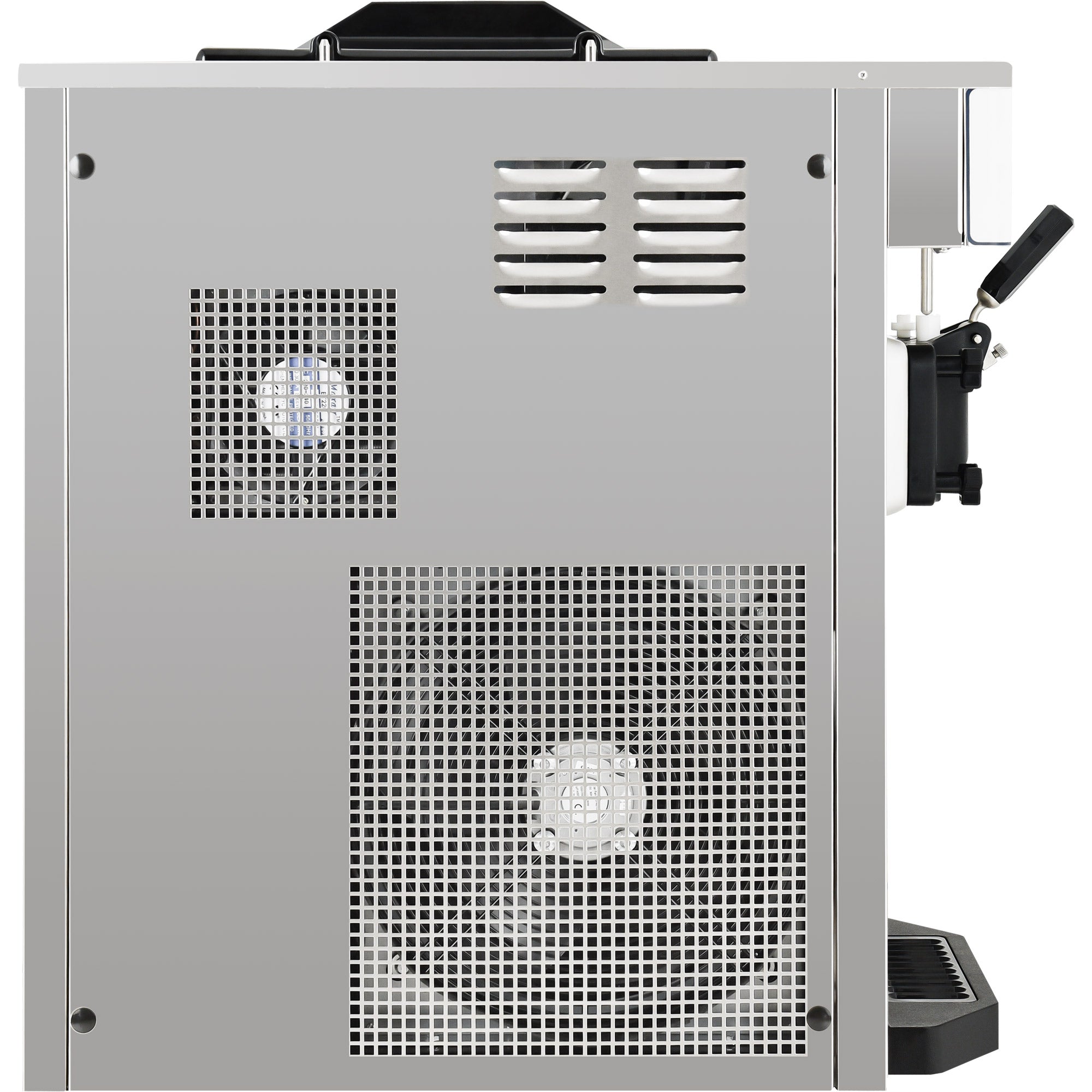 pressurized soft serve ice cream machine