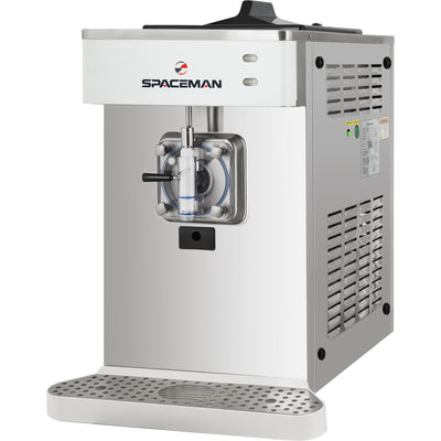 1-Flavor Countertop Frozen Beverage Machine - Capacity 360 8-Oz. Servings/hour, 208-230 VAC, 1-Phase (Spaceman Model 6690-C)