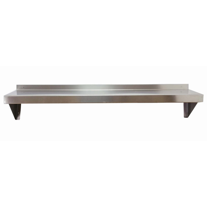 MixRite 48” Stainless Steel Wall-Mounted Shelf (Atosa SSWS-1296)