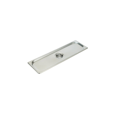 Half-Size Long Steam Table Pan Cover, Solid (Thunder Group STPA5120CL)