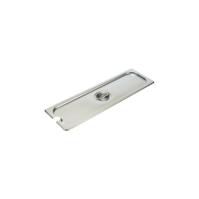 Half-Size Long Slotted Steam Pan Cover (Thunder Group STPA5120CSL)