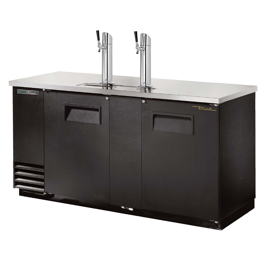 True 69" Two-Tower Direct Draw Beer Cooler True Mfg TDD-3-HC