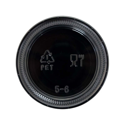 2 Oz. Black Plastic Portion Cup Lid (ITI TG-PP-2-lid)
