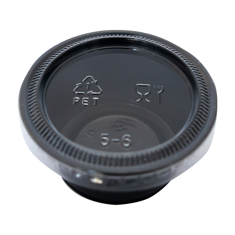 2 Oz  Black Plastic Portion Cup -TG-PP-2 | Sold By Gator Chef