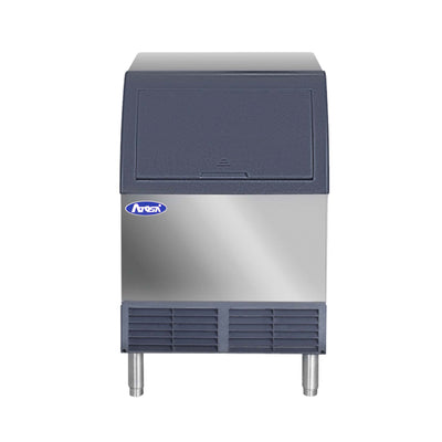 140 Lb. Commercial Undercounter Ice Maker with 88 Lb. Bin Air Cooled Half Cube (Atosa YR140-AP-161)